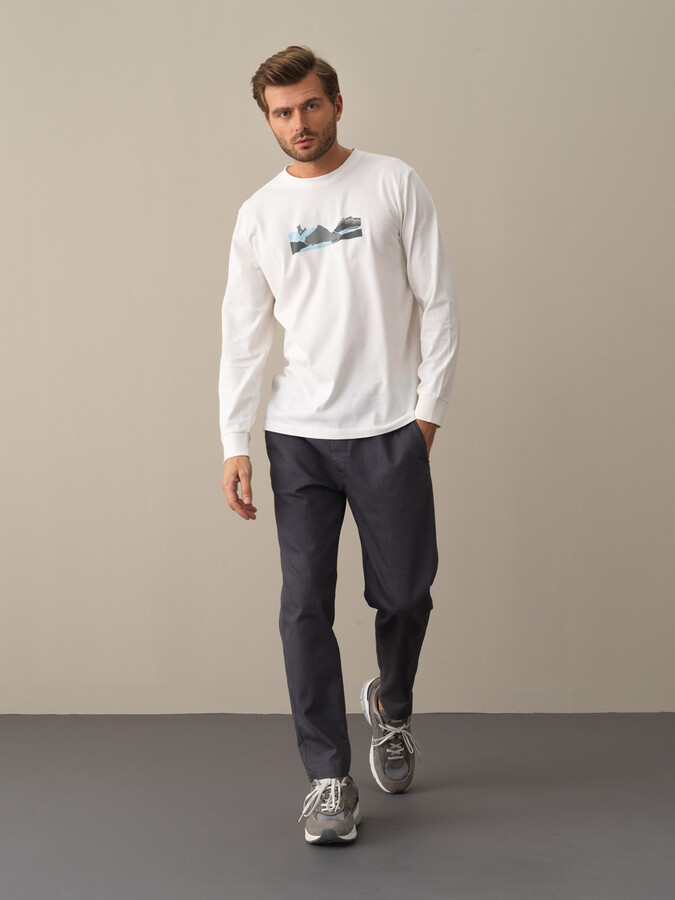 Elastic Waist High Waist Regular Fit Sweat Shorts - Xint