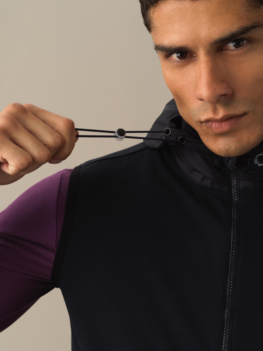 Hooded Cotton Regular Fit Vest