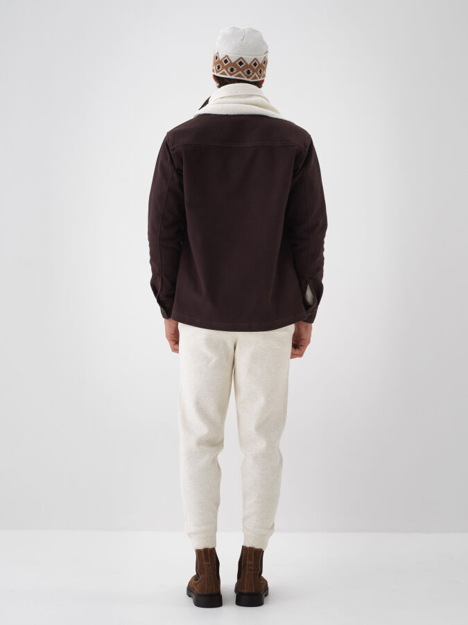 Wool Patterned Beanie - Xint