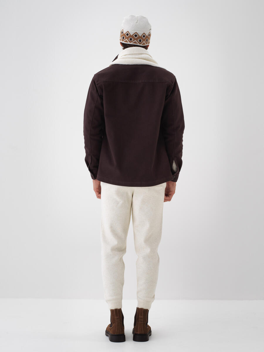 Wool Patterned Beanie - 4