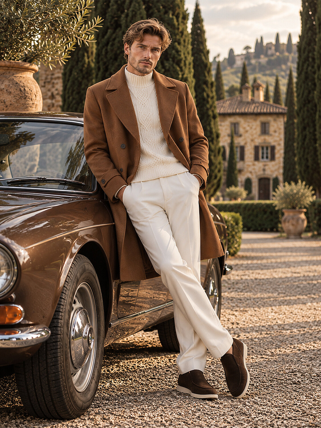 Wool Plain Coat (1)