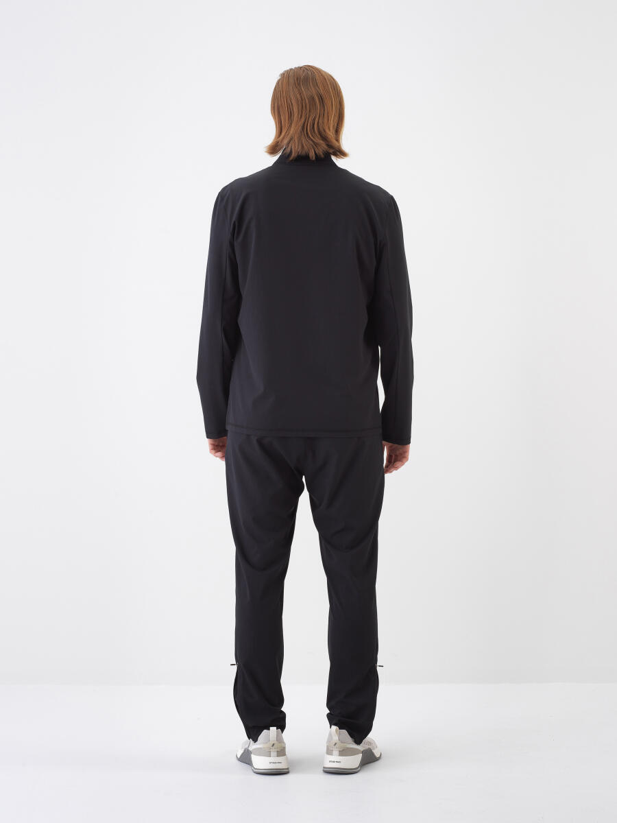 Black Regular Fit Jacket - 5