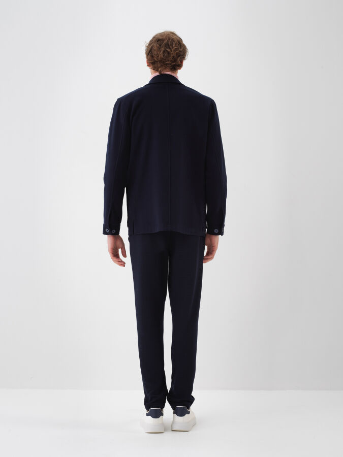 Regular Fit Plain Coat - Xint