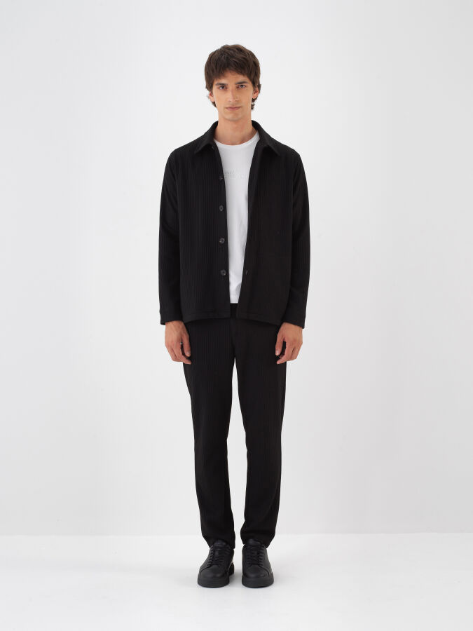 Regular Fit Plain Light Jacket - Xint