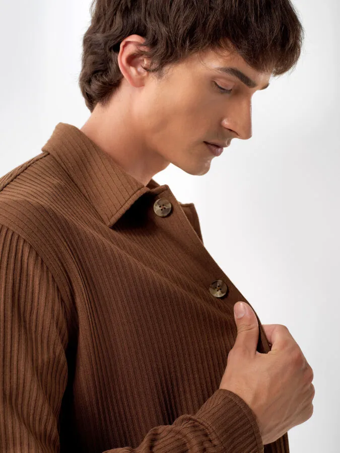 Regular Fit Plain Light Jacket - Xint