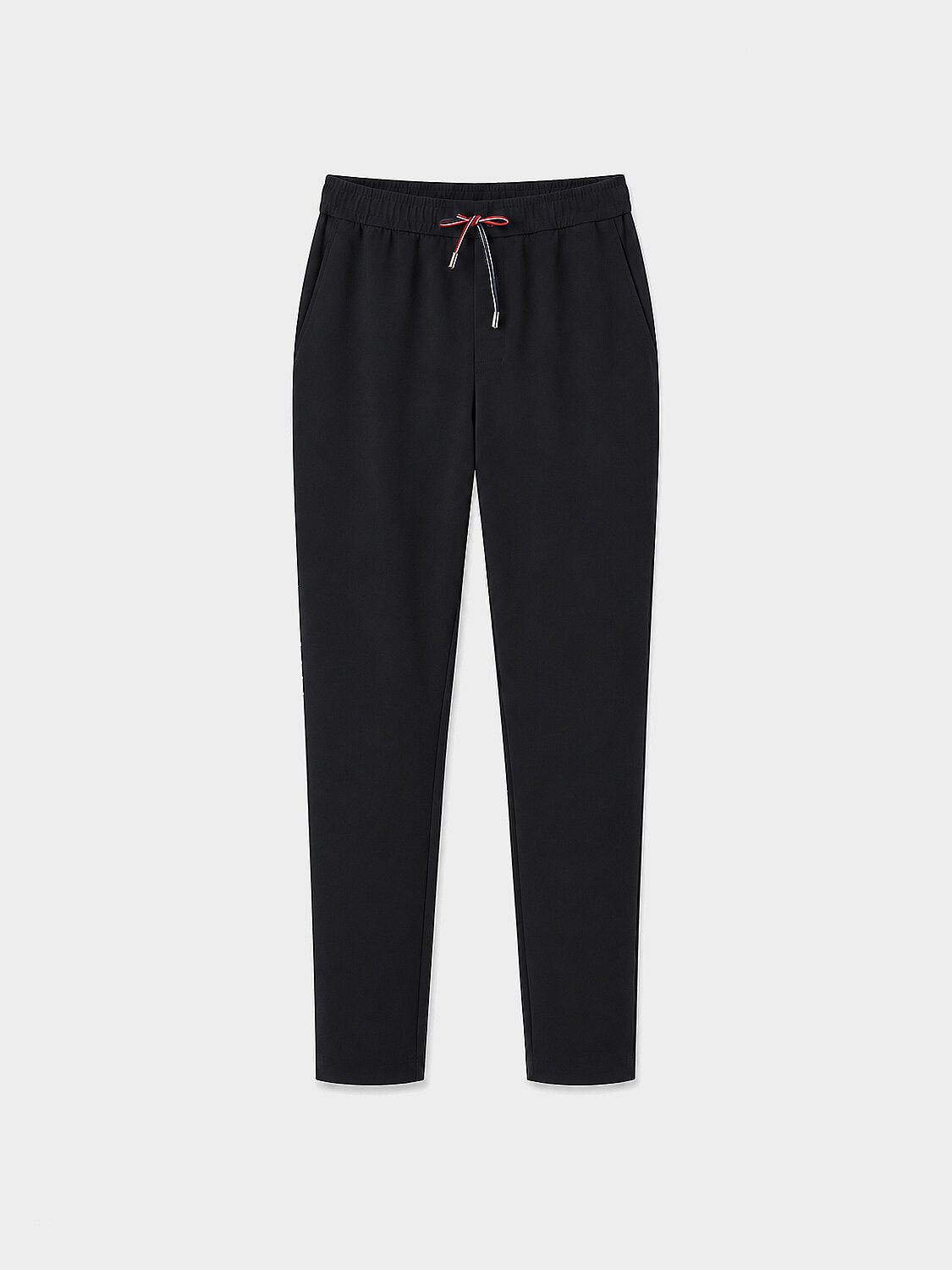 Navy Blue Flexible Textured Regular Fit Jogger Pants
