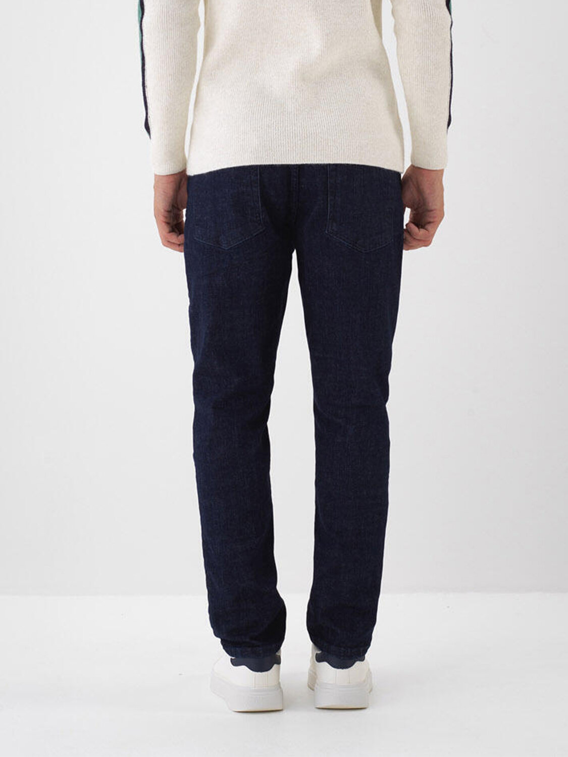 Cotton Denim Pants - Not Photographed - Xint