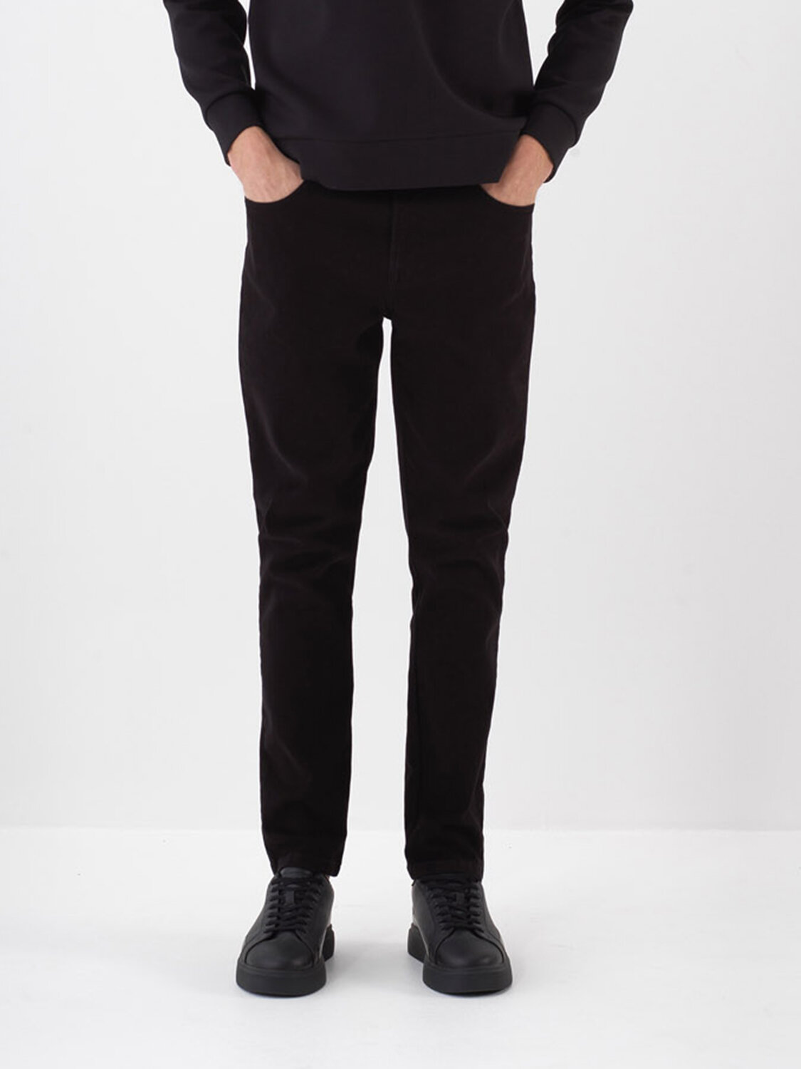 Plain Cotton Pants - Xint