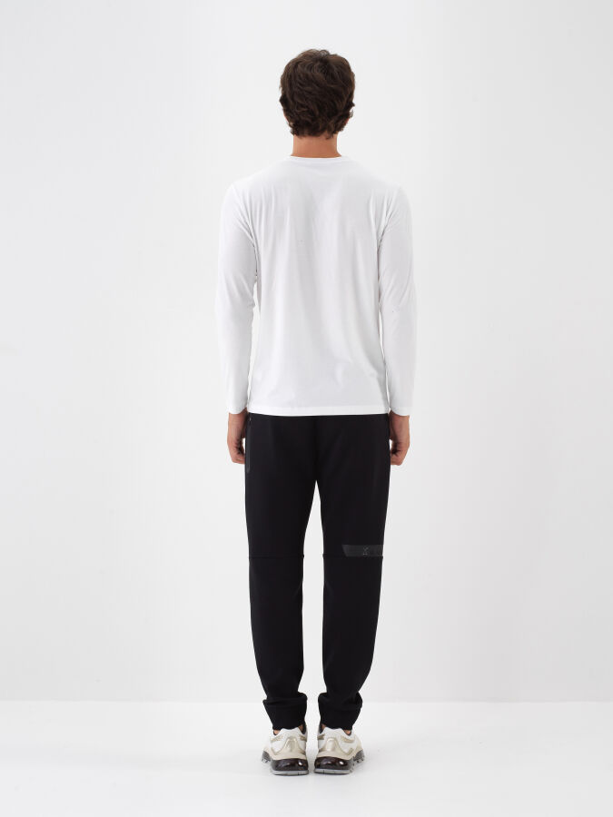 Plain Cotton Sweatpants - Xint