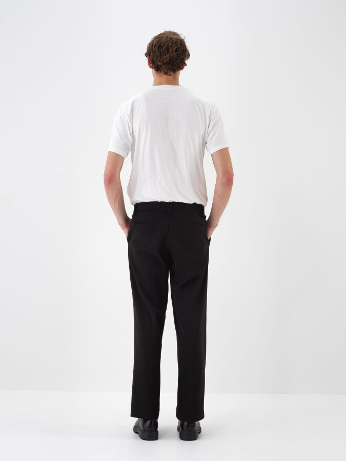 Regular Fit Plain Pants - Xint