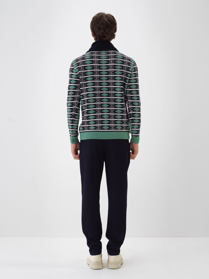 Striped Mohair Scarf - Xint