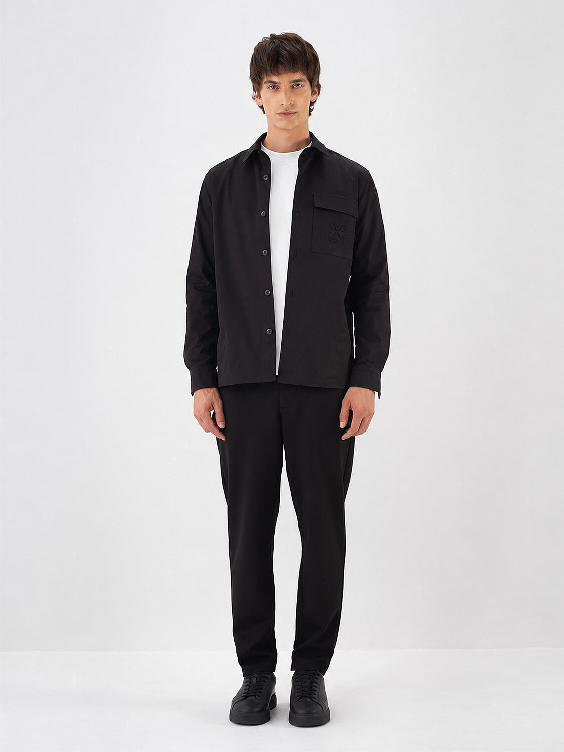 Cotton Shirt Jacket - 1