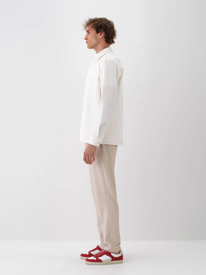 Cotton Shirt Jacket - Xint