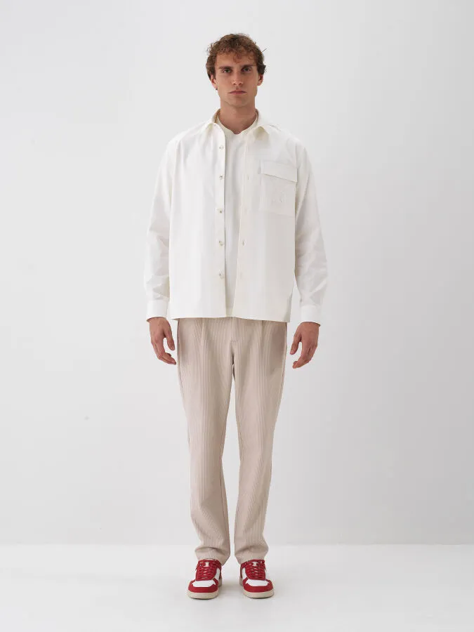 Cotton Shirt Jacket - Xint