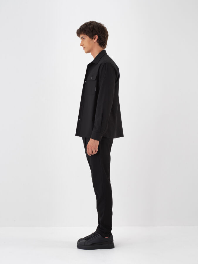 Regular Fit Plain Shirt - Xint