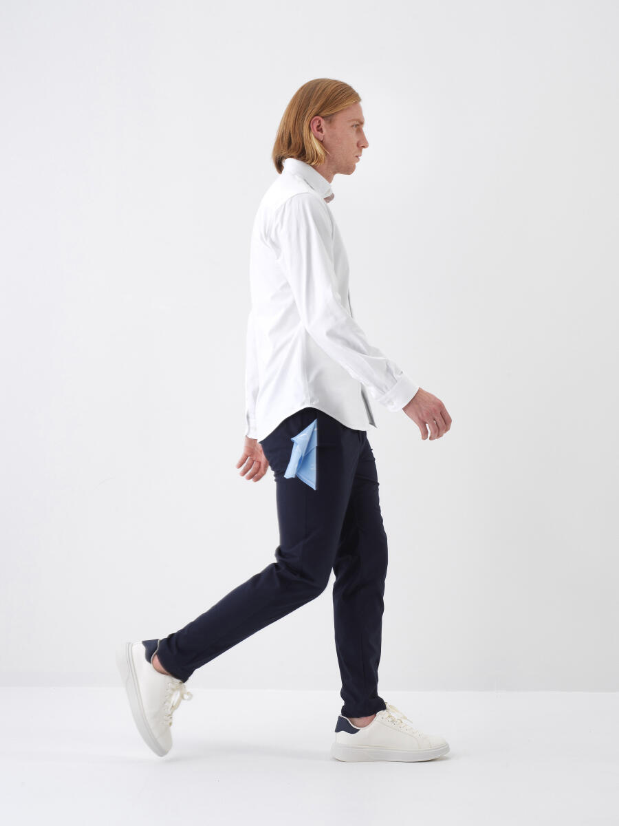 White Regular Fit Cotton Shirt - 3