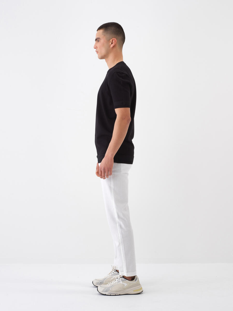 Black Regular Fit Sweater - 3