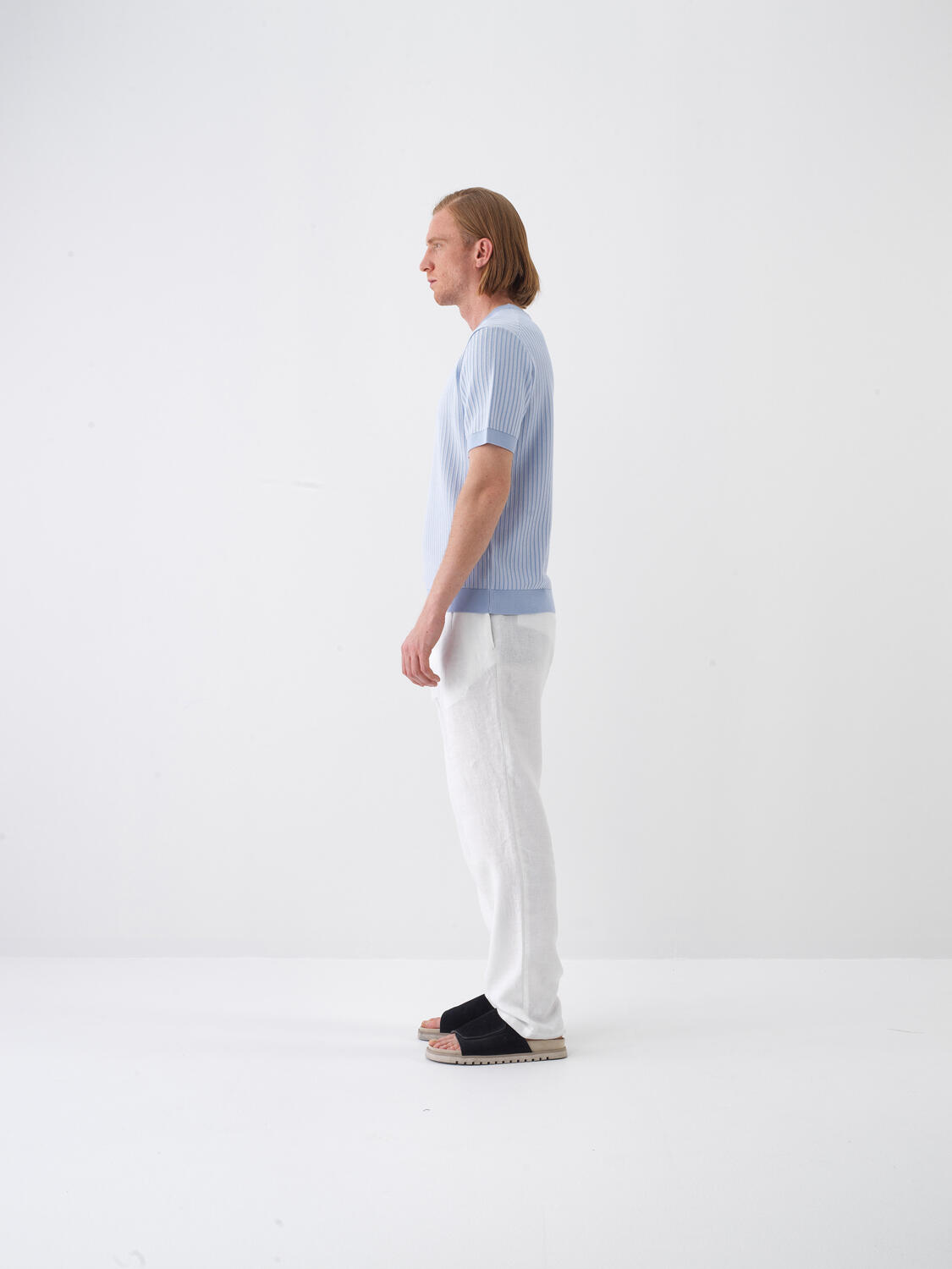 Blue Oversize Sweater - 3