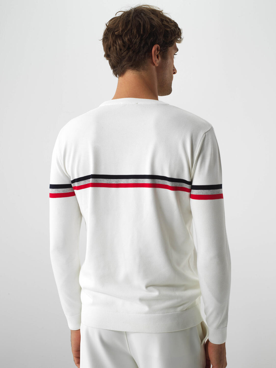 Ecru Regular Fit Sweater That Maintains Its Shape - 5