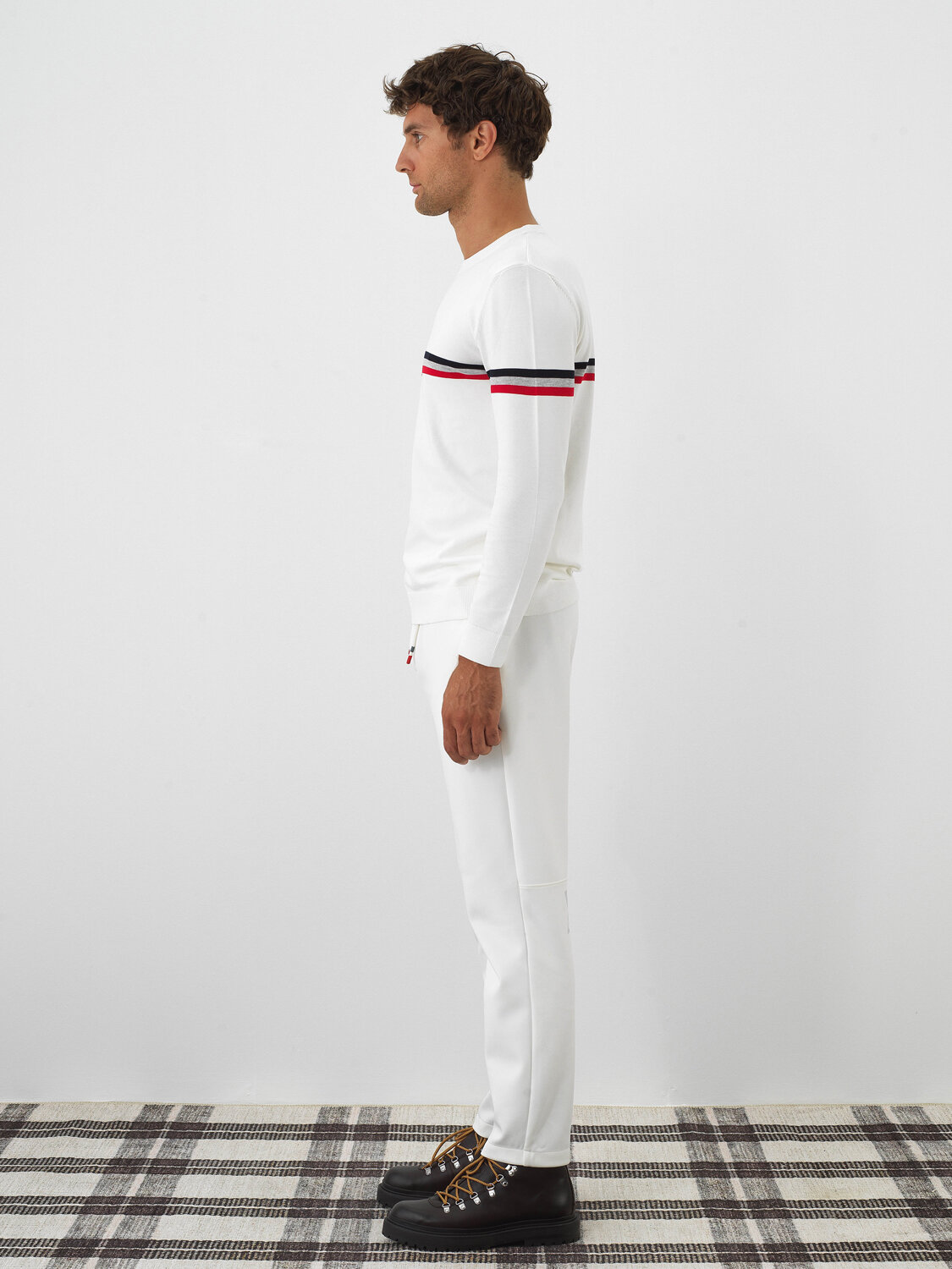 Ecru Regular Fit Sweater That Maintains Its Shape - Xint