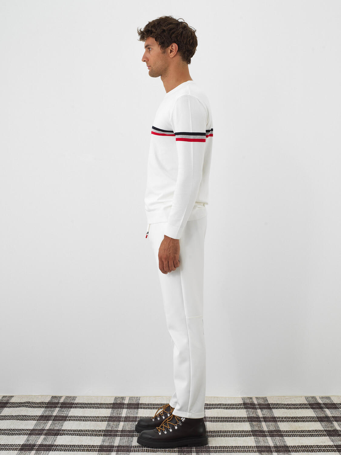 Ecru Regular Fit Sweater That Maintains Its Shape - 4