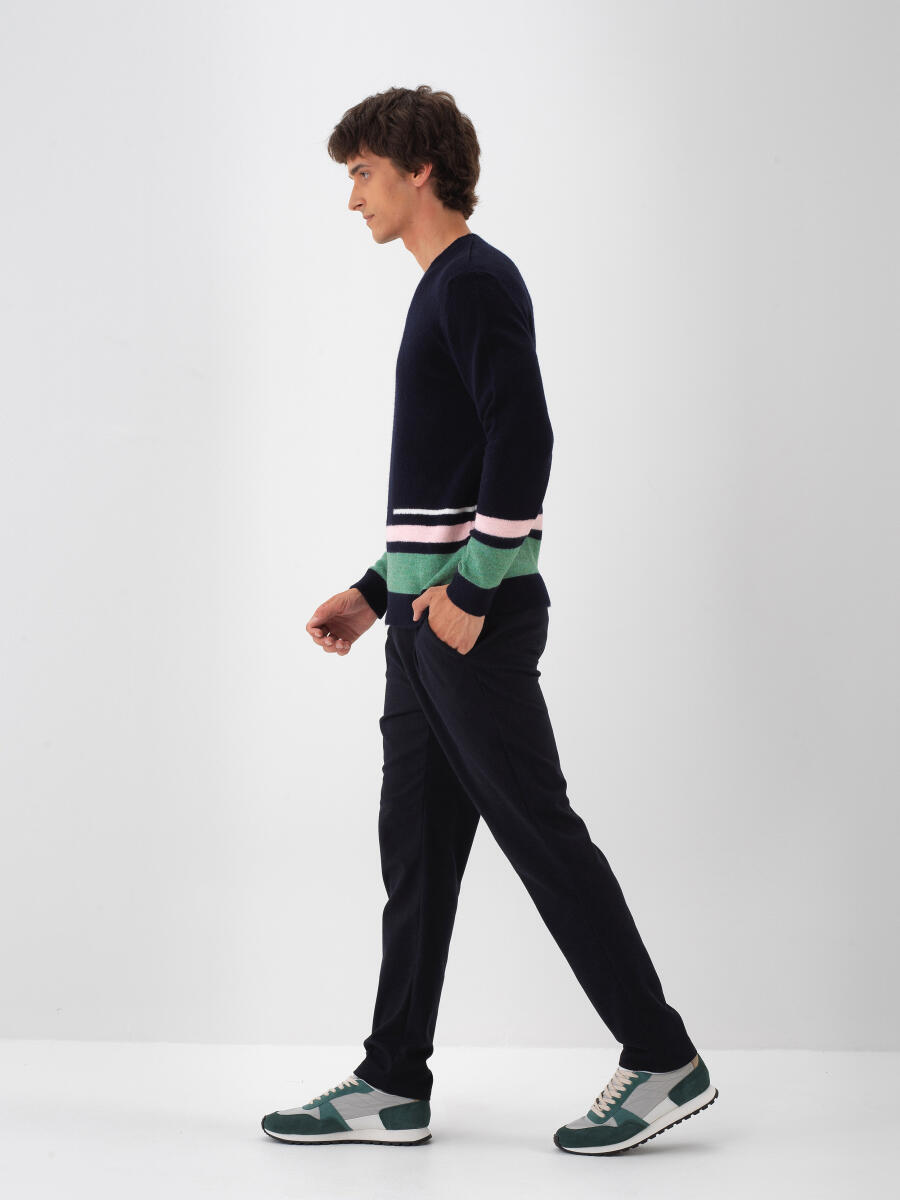 Mohair Patterned Sweater - 3