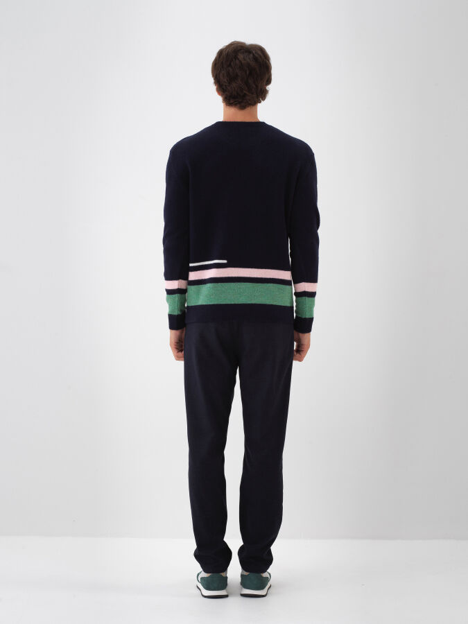 Mohair Patterned Sweater - 5