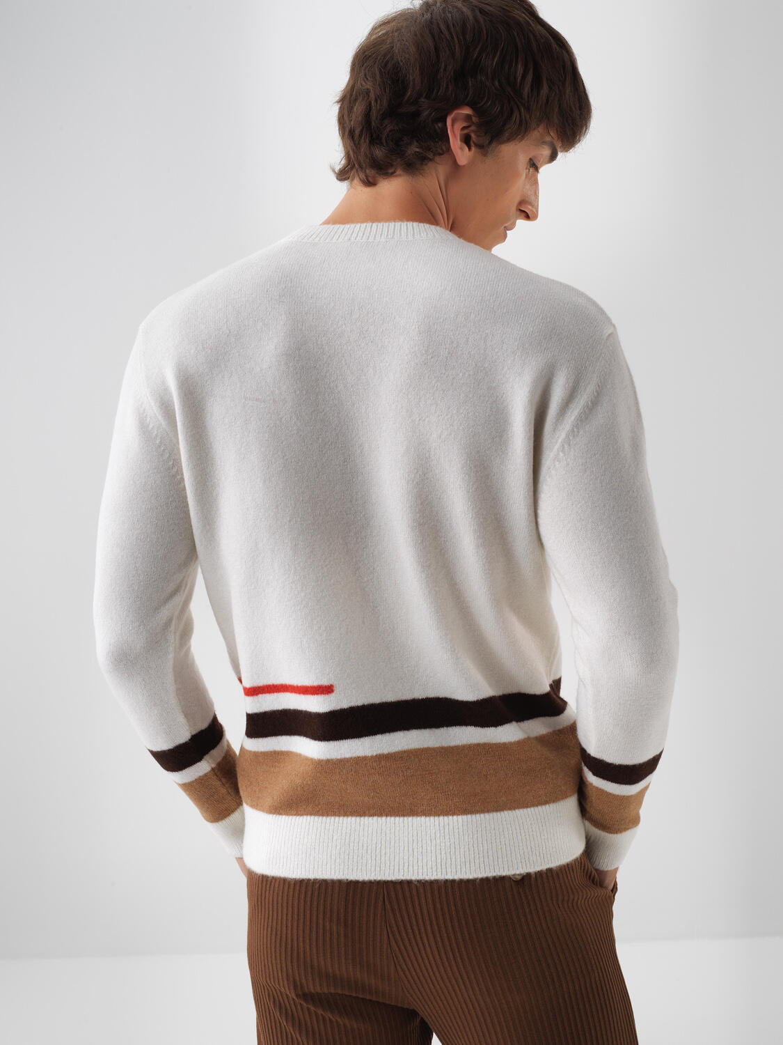 Mohair Patterned Sweater - 5