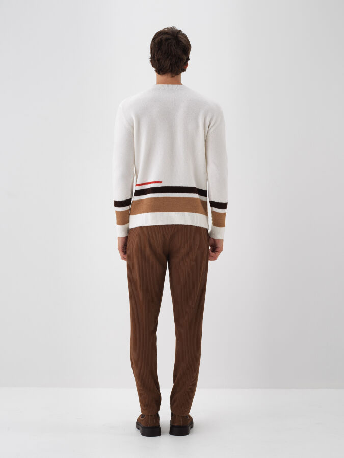 Mohair Patterned Sweater - Xint