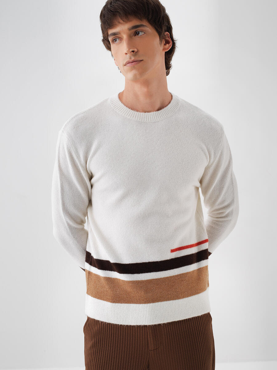 Mohair Patterned Sweater