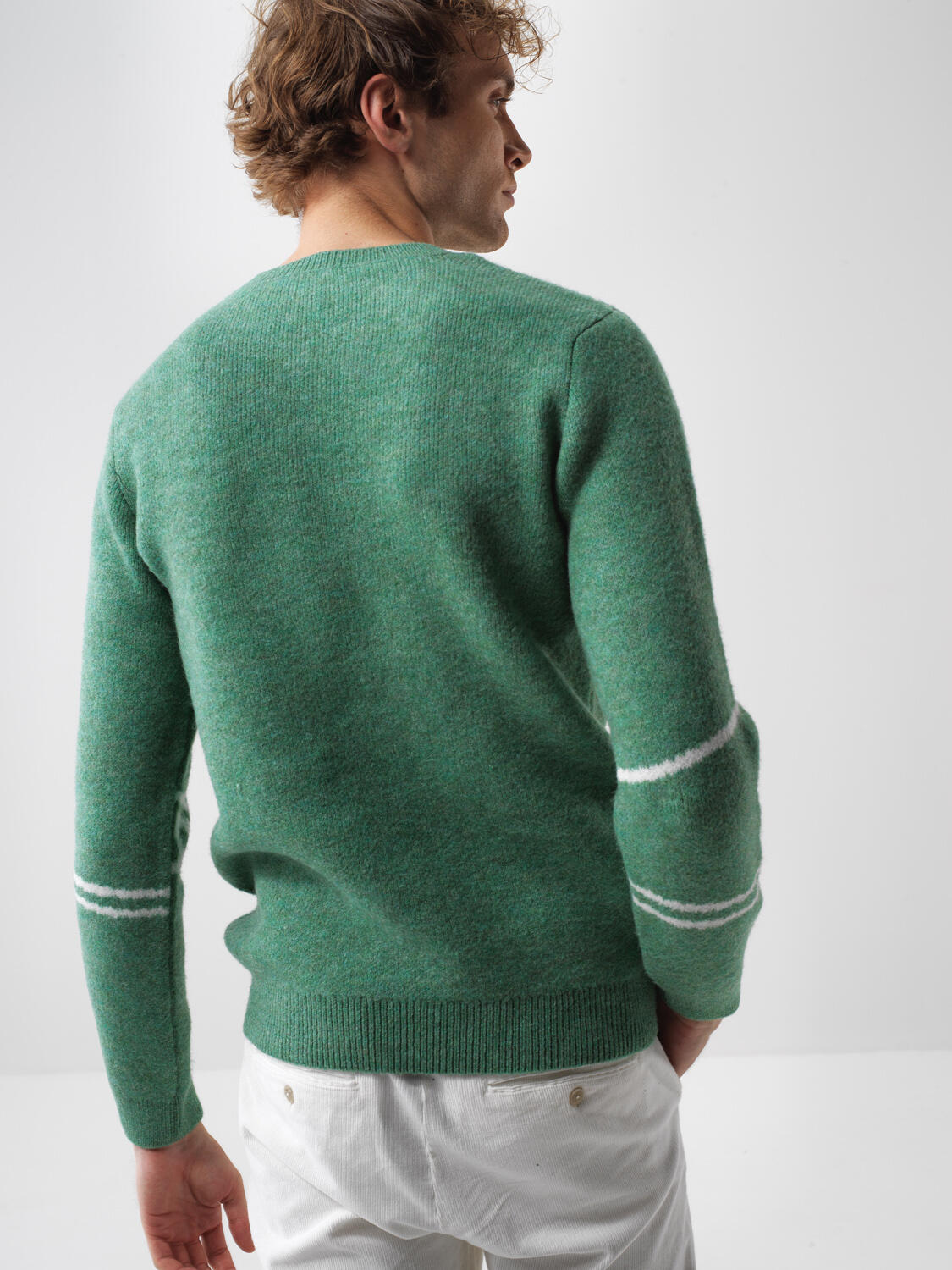 Mohair Patterned Sweater - 6