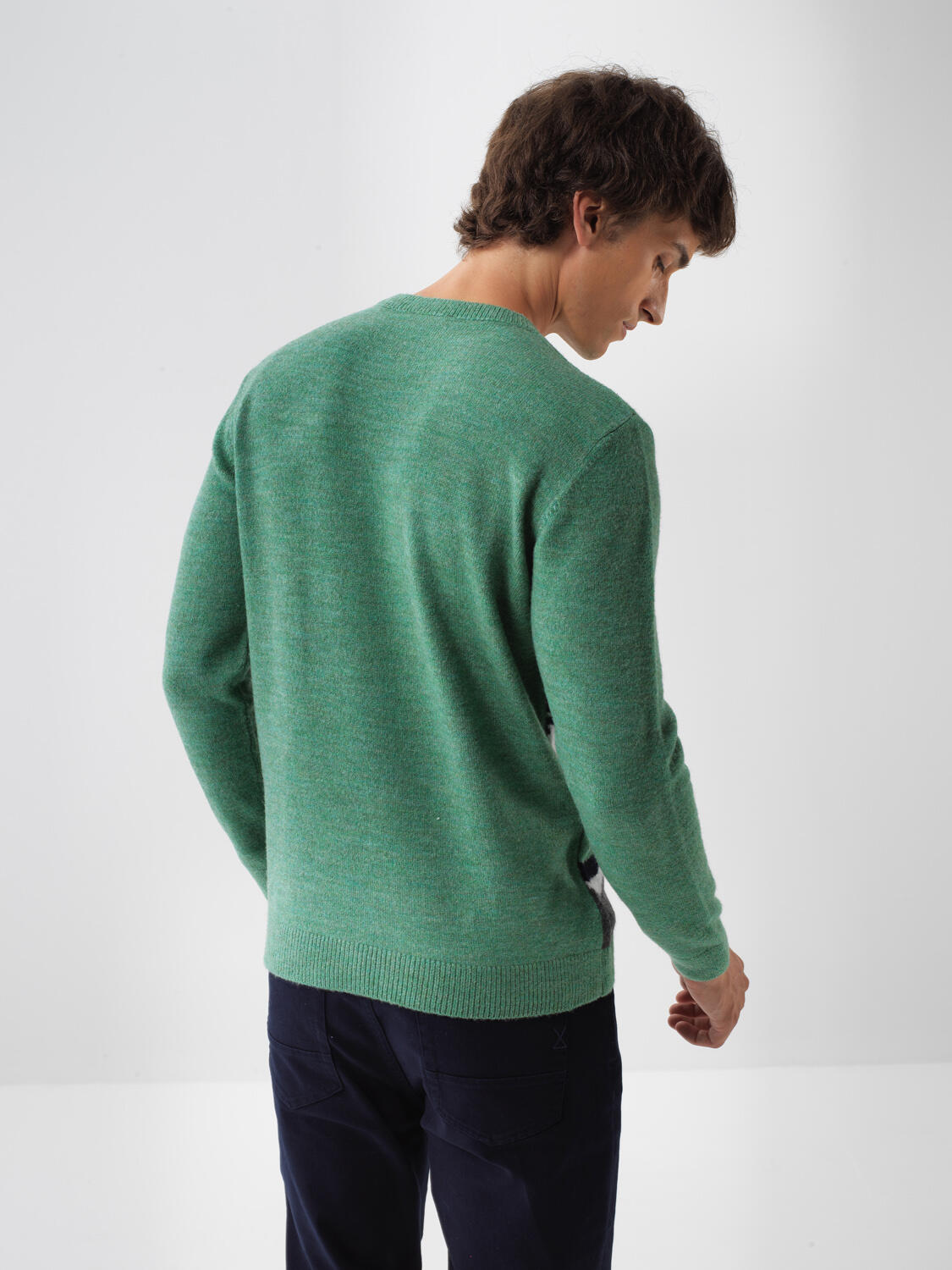 Mohair Patterned Sweater - 3