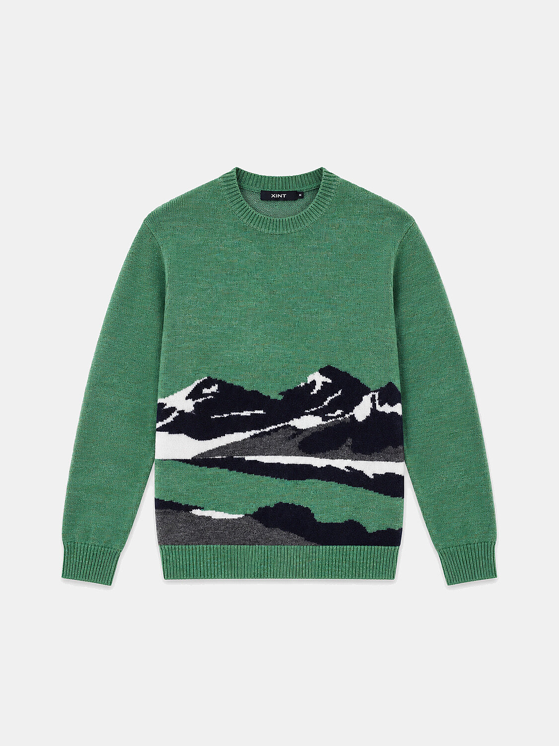 Mohair Patterned Sweater - 1