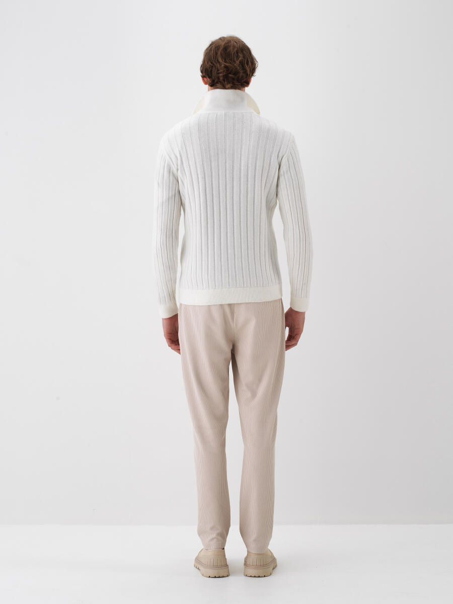 Mohair Polo Neck Sweater - 6