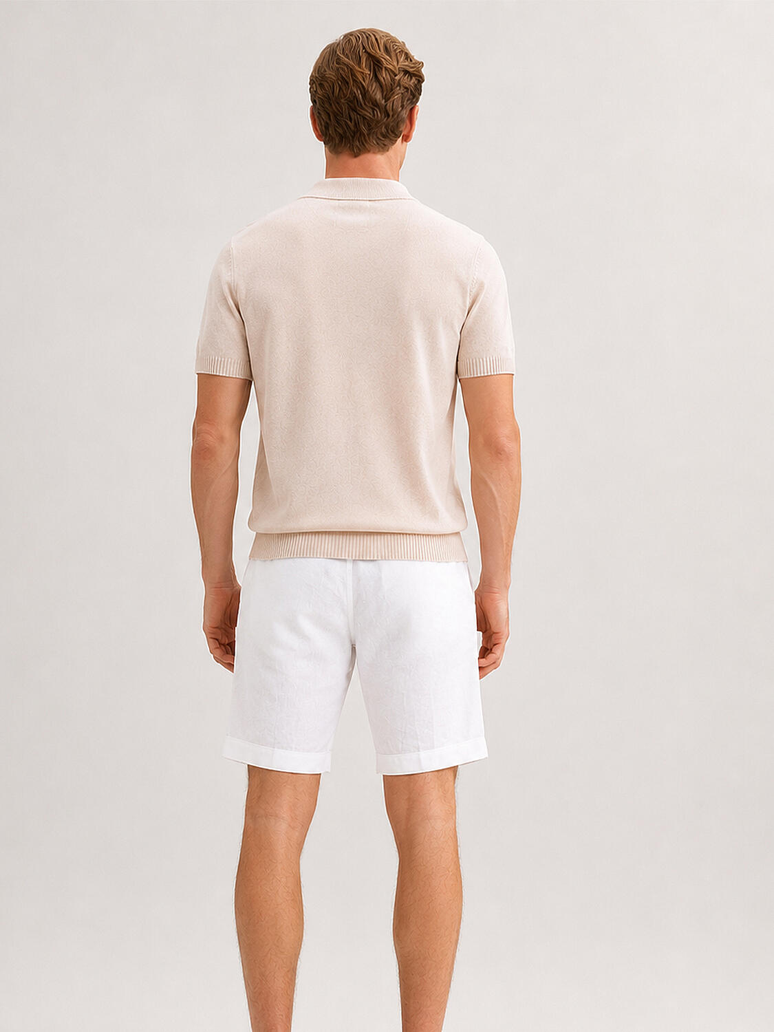 Natural Oversize Linen Sweater (3)