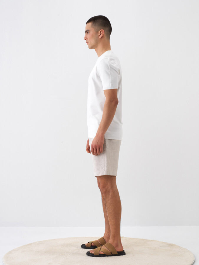 White Regular Fit Sweater - 3