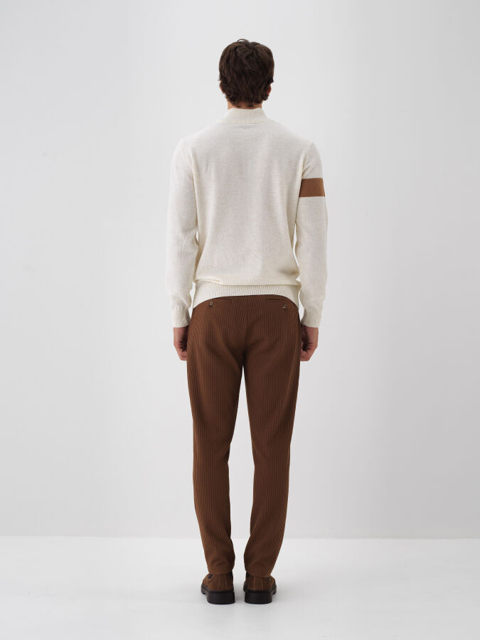 Wool Patterned Sweater - Xint