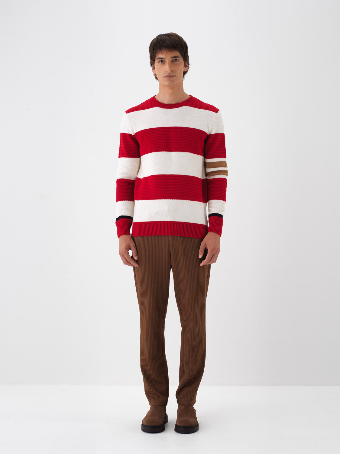 Wool Patterned Sweater - Xint