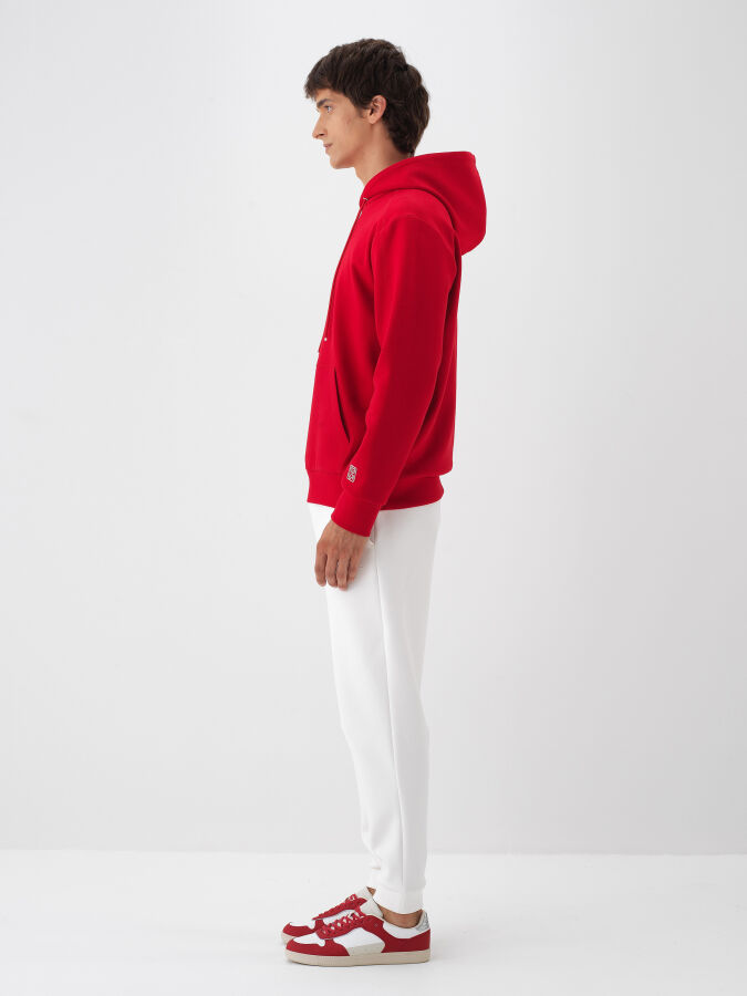 Cotton Hooded Sweatshirt - Xint