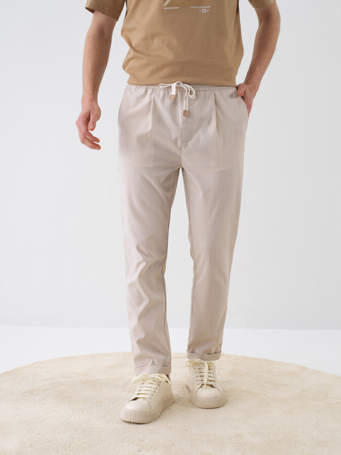 Natural Slim Fit Jogger Trousers