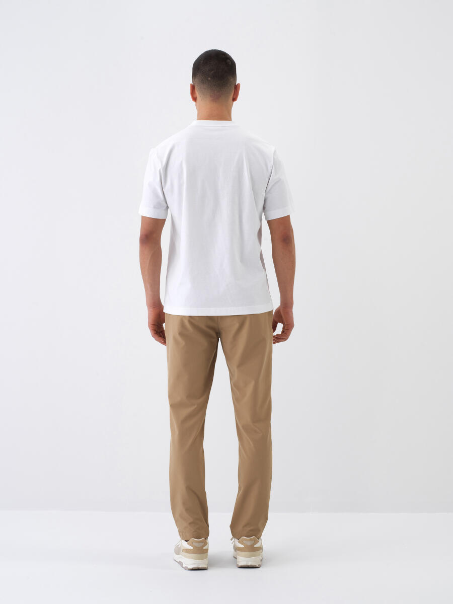 Camel Slim Fit Jogger Trousers - 5