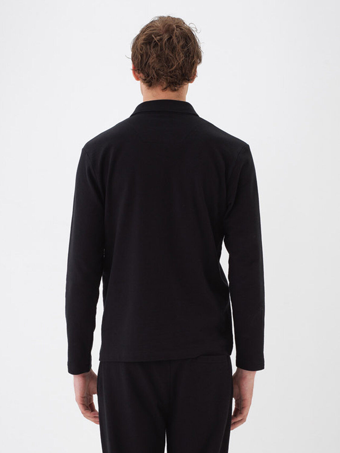 100% Cotton Basic Polo Neck T-Shirt - 4