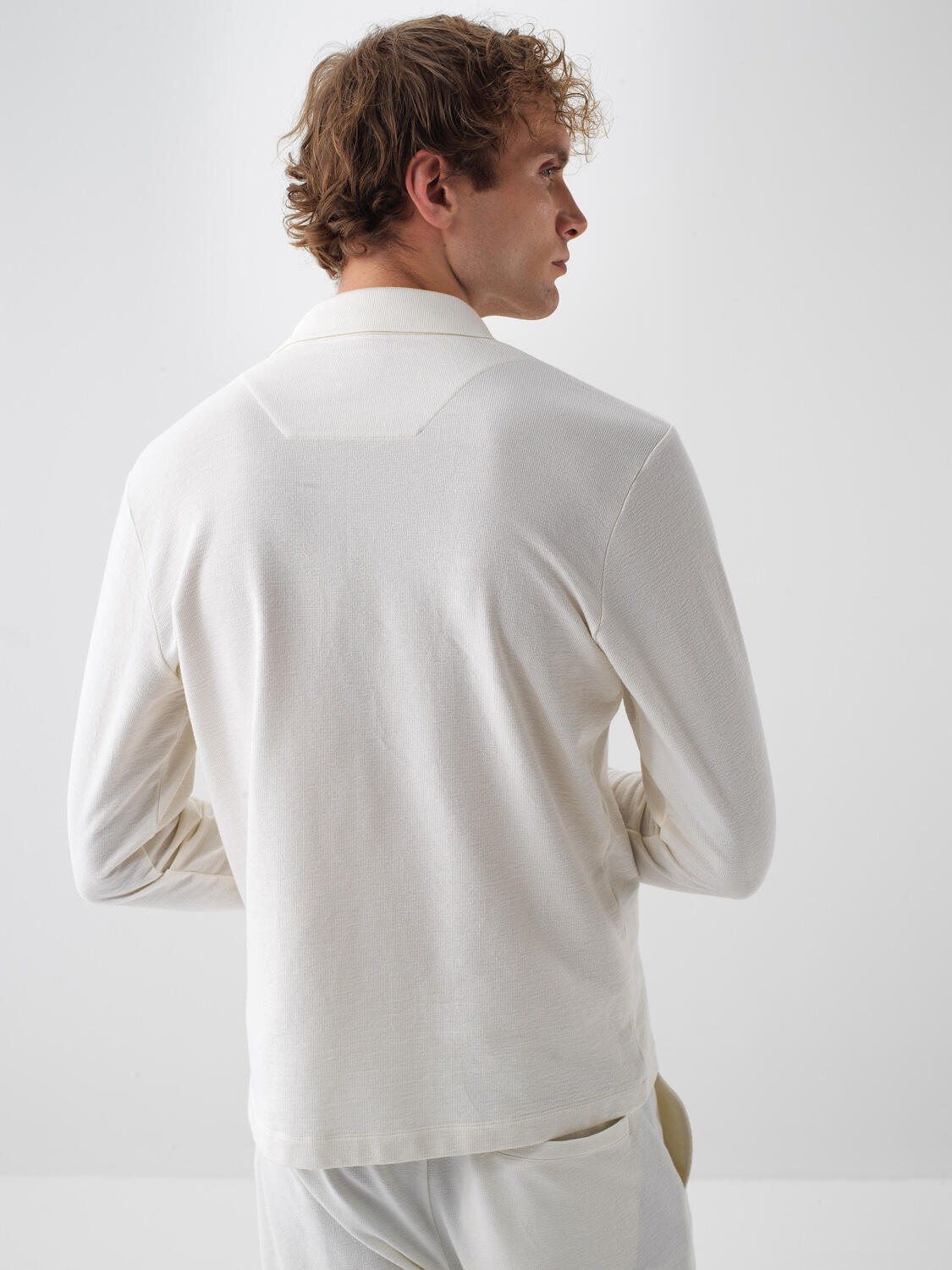 100% Cotton Basic Polo Neck T-Shirt - 3