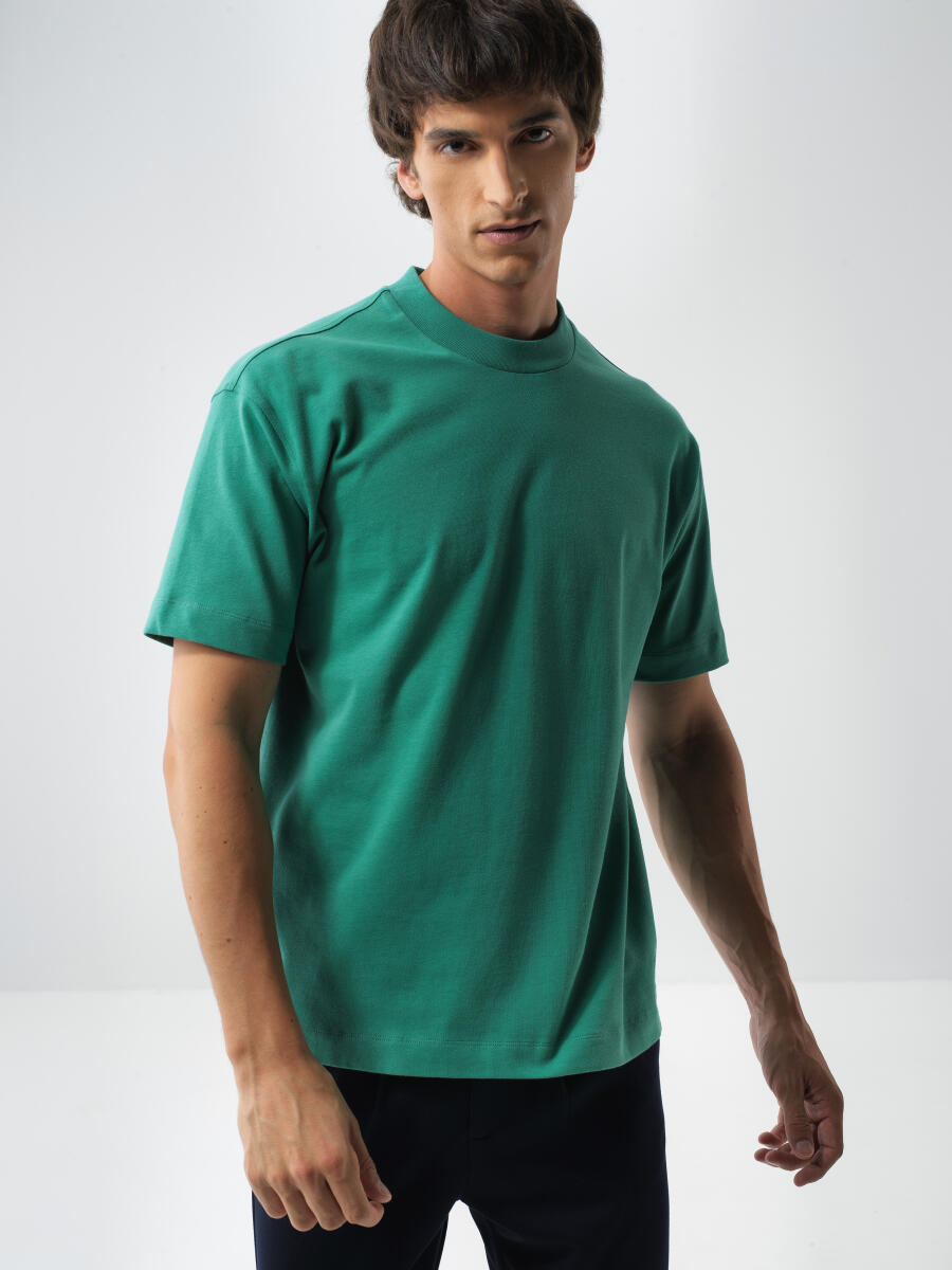 100% Cotton Basic T-Shirt - 1