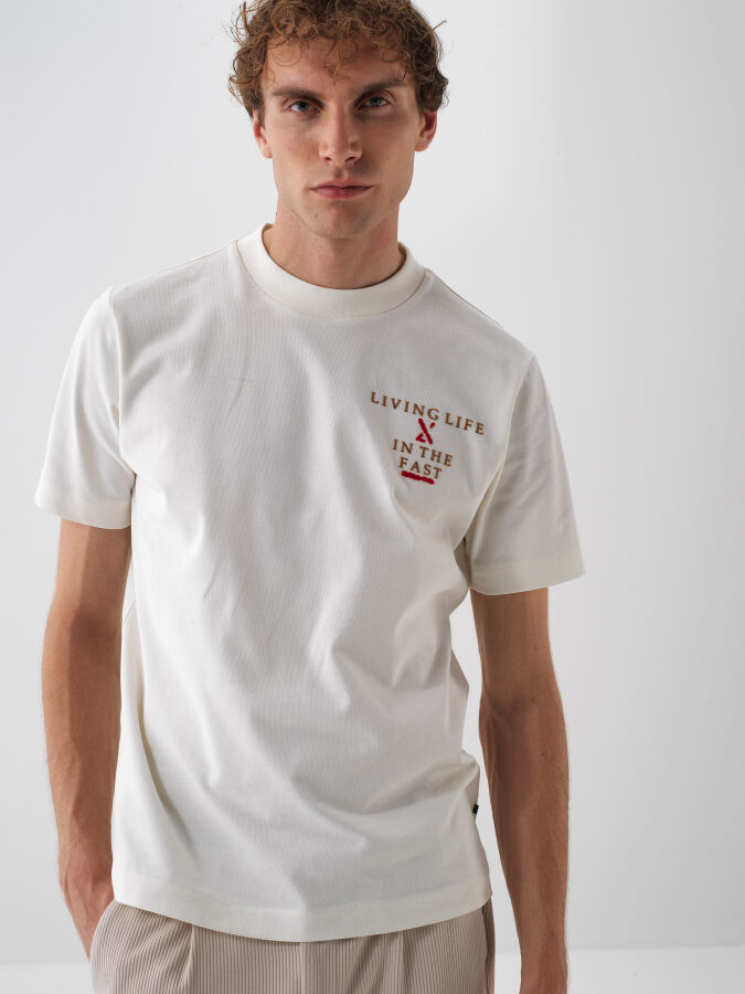 100% Cotton Printed T-Shirt - Xint