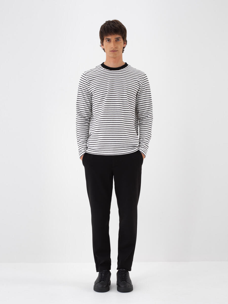 100% Cotton Striped T-Shirt