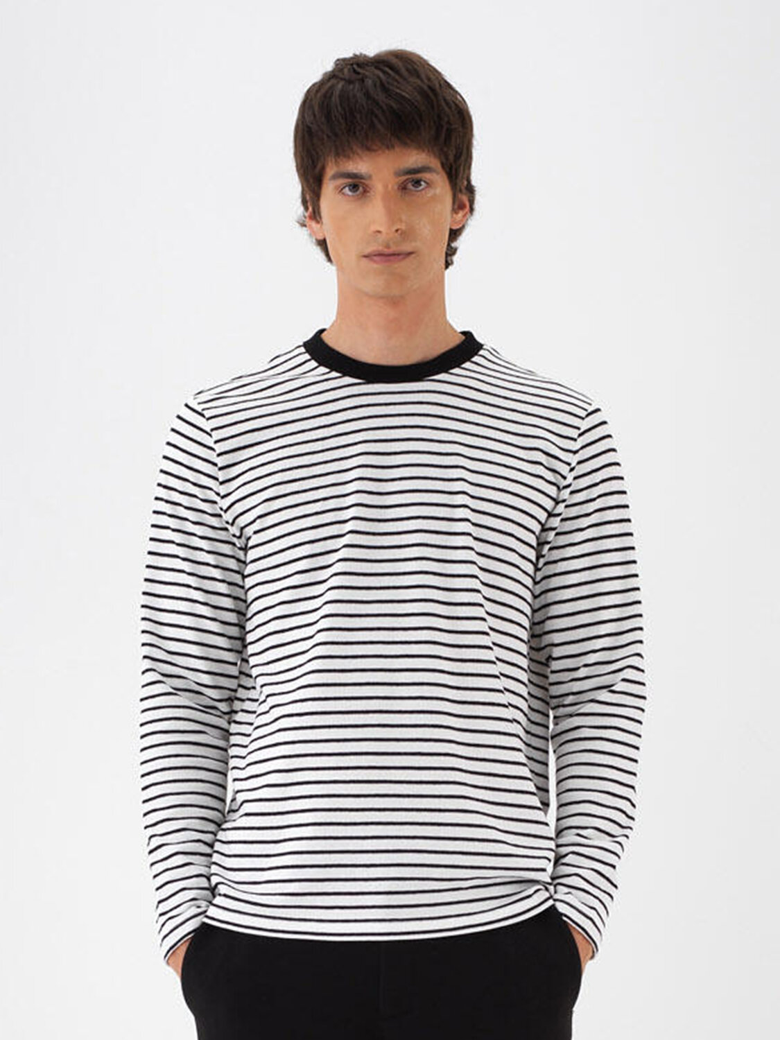100% Cotton Striped T-Shirt - Xint