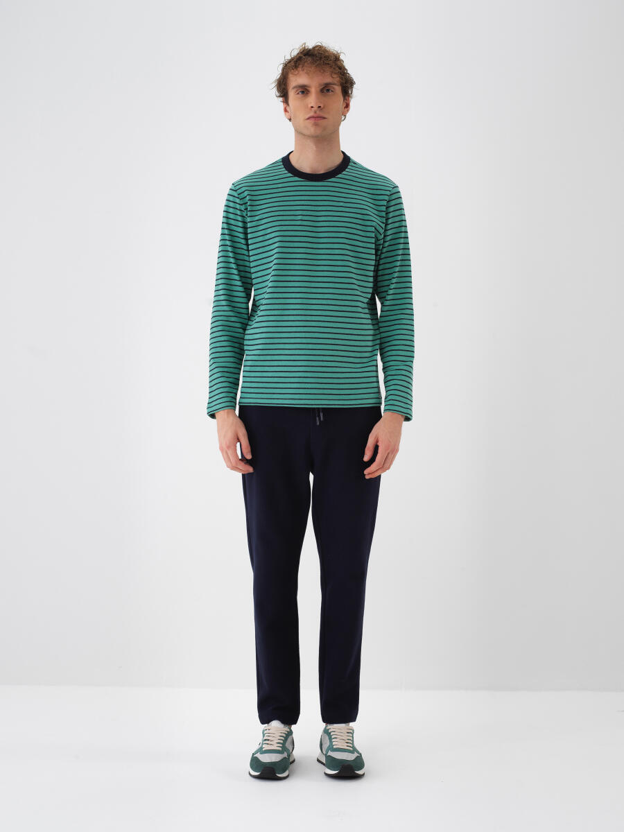 100% Cotton Striped T-Shirt - 2