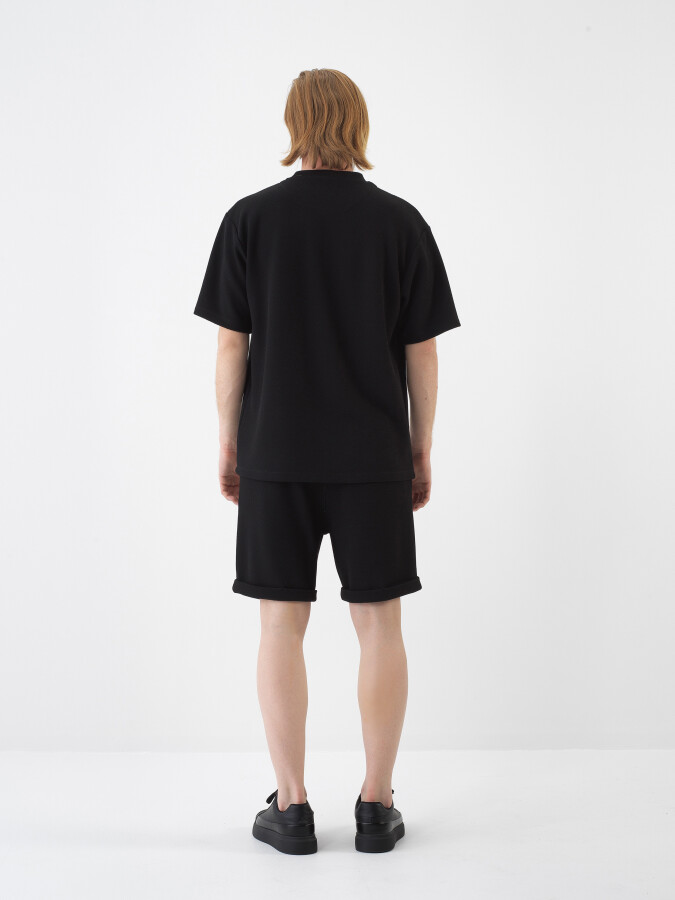 Black Oversize T-Shirt - 5