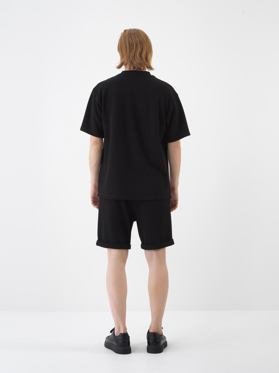 Black Oversize T-Shirt - 5